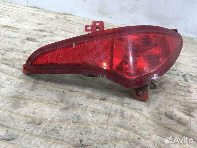 Фонарь заднего бампера хендай Солярис