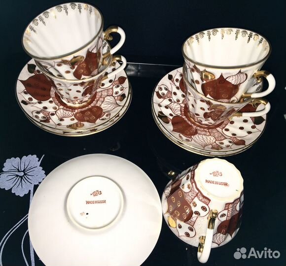 Чайная пара фарфор