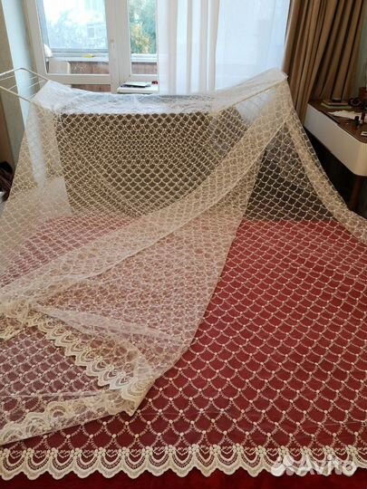 Тюль на шторной ленте 400х280