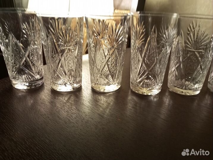 Хрустальные стаканы СССР