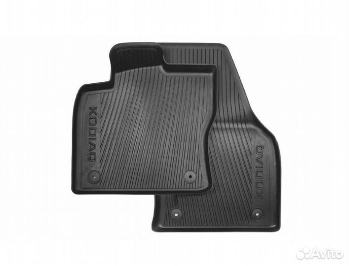 Передние резиновые коврики Kodiaq 566061502A