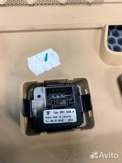 Накладка на торпедо Porshe Panamera 970 рест cwaa