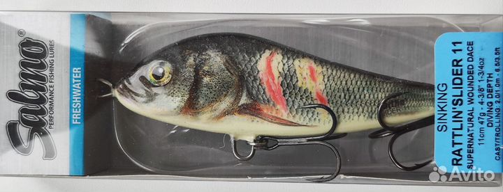 Salmo Rattlin Slider 11S - SWD/GT/HRS/BRP/SHP