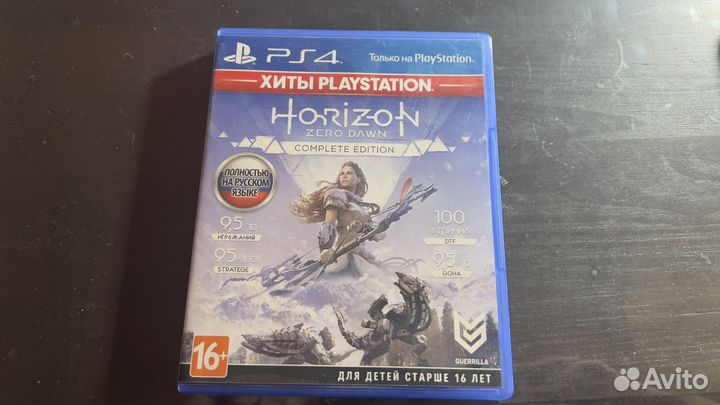 Игра ps4 Horizont zero dawn