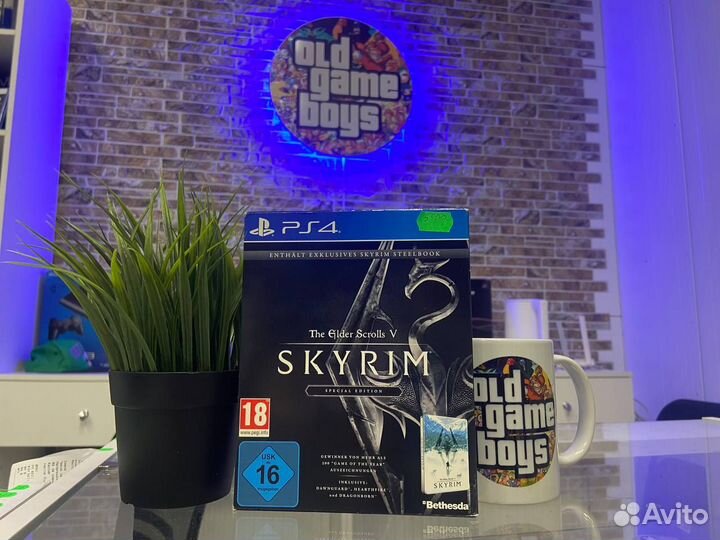 The Elder Scrolls 5 Skyrim PS4 Steelbook