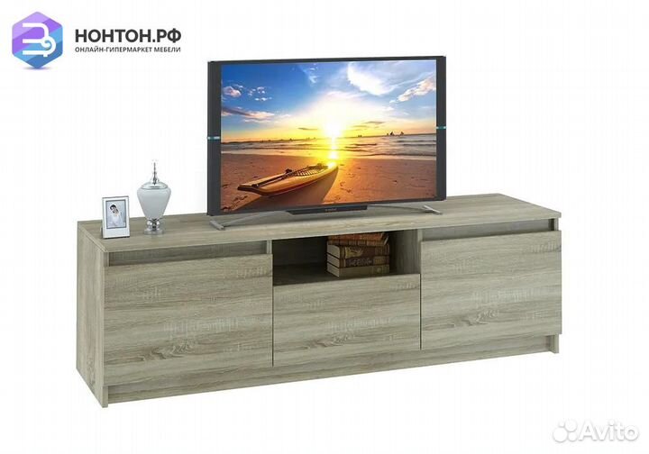 Тумба под тв Ларго дуб сонома