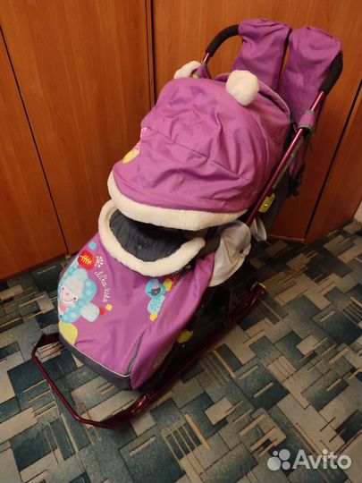 Детские санки коляска ника кидс 7-2