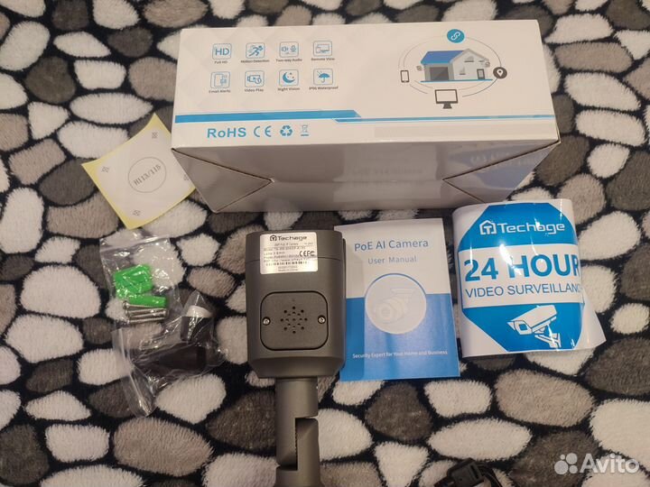 Ip камера PoE, 8mp, новые