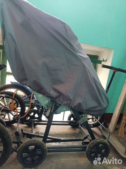 Детские санки коляска