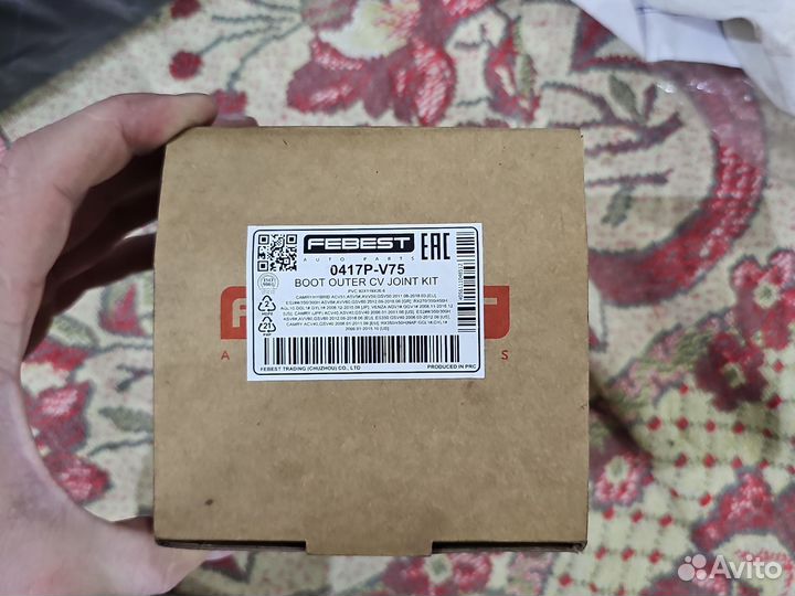 Пыльник шрус pajero 3 lexus rx