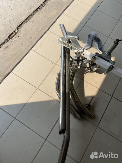 Защита бампера Toyota Prado