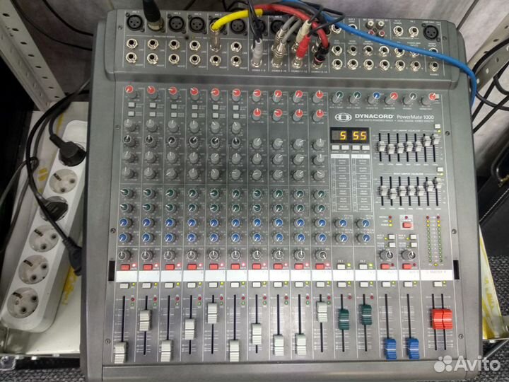 Активный микшер Динакорд с колонками