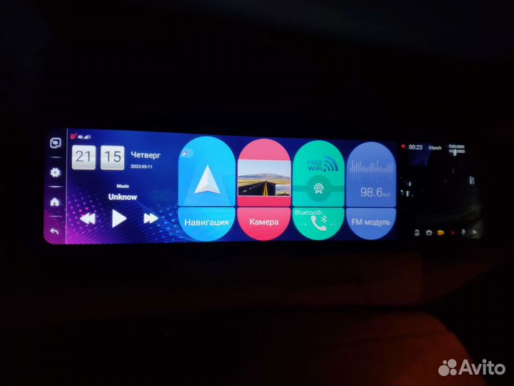 Видеорегистратор на зеркало obdpeak D90