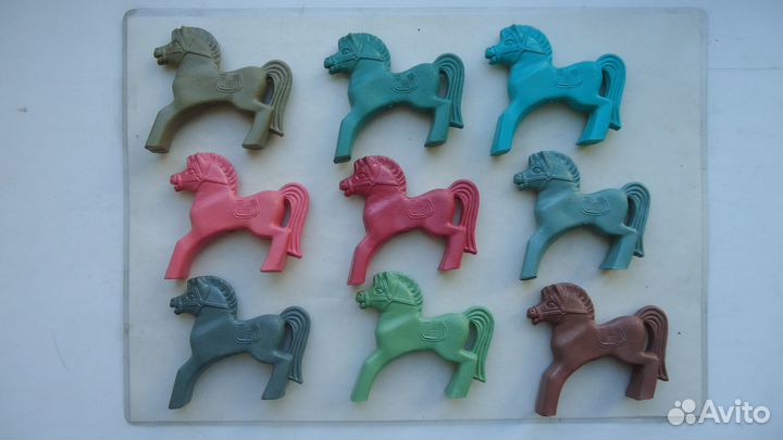 Солдатики из цельнолитой резины. мки