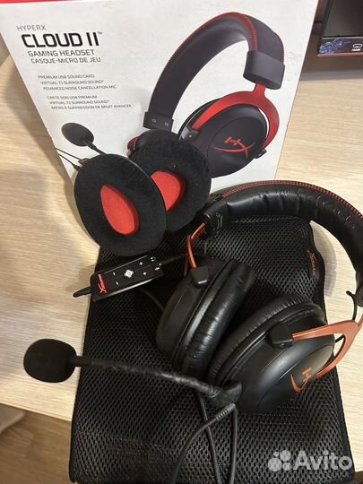 Игровые наушники hyperx Cloud 2