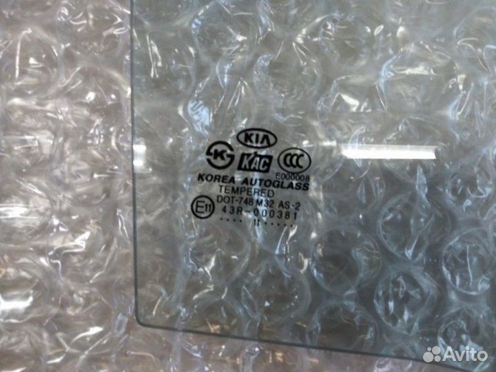 Стекло двери заднее правое Kia Rio Ii 5D HBK
