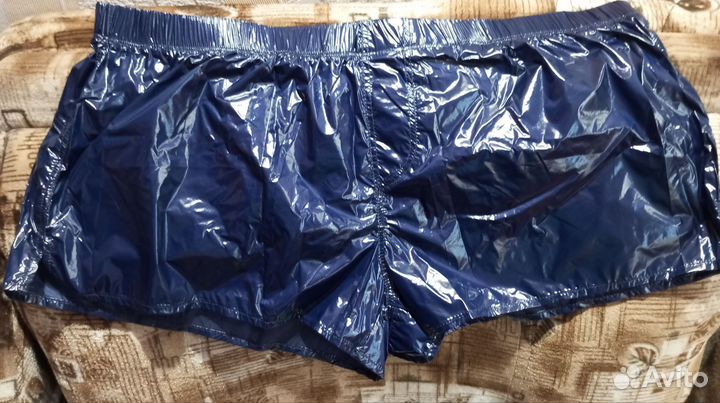 Нейлоновые облегающие укороченные мужские шорты