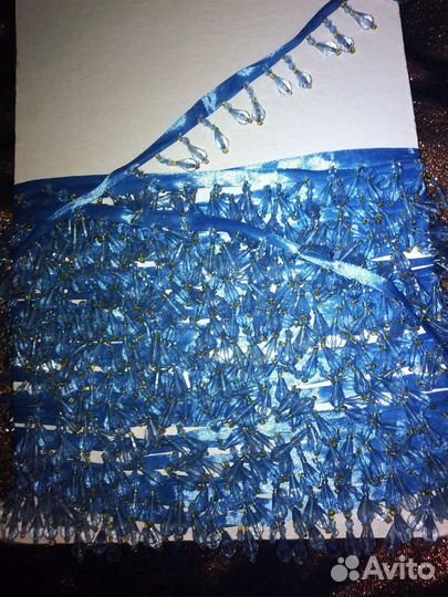 Бахрома, кант, стеклярус