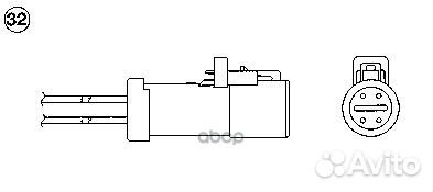 Лямбда-зонд ford 1359 NGK