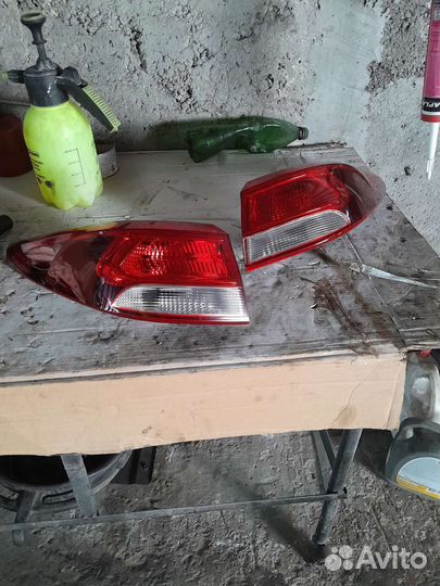 Задние фонари kia rio 4