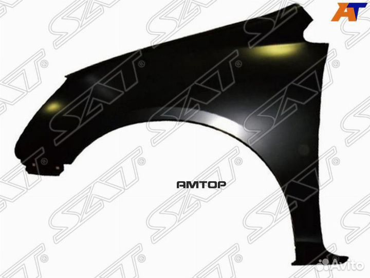 SAT ST-HD08-016-G2 Крыло переднее honda civic 00-0