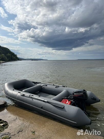 Моторная Лодка Братан 380 + mercury 15 м9,9м