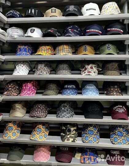 Кепки Fendi, Dior и тд