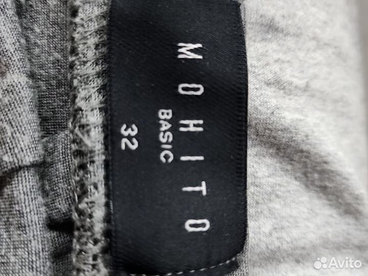 Юбка карандаш серая 32 (42 РФ) Mohito Basic