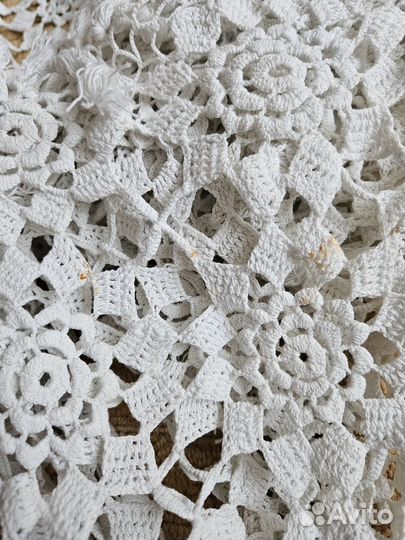 Скатерть вязаная
