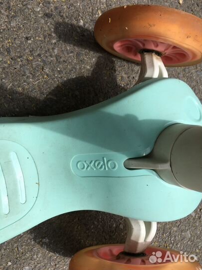 Самокат детский Oxelo трехколесный бу