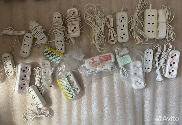 Удлинители электрические новые