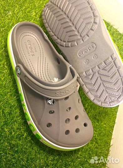 Crocs кроксы сабо тапочки новые 39-43 серые белые