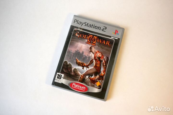 Диск God of War II PS2 Лицензия