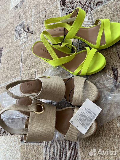 Босоножки новые H&M 38