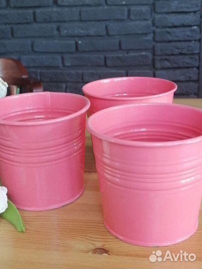 Кашпо металлической Икеа