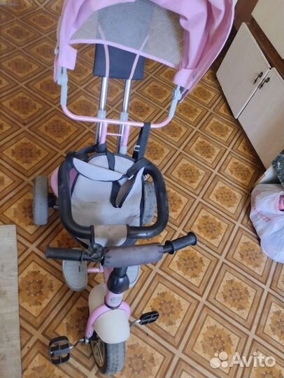 Внлосипед- коляска детский