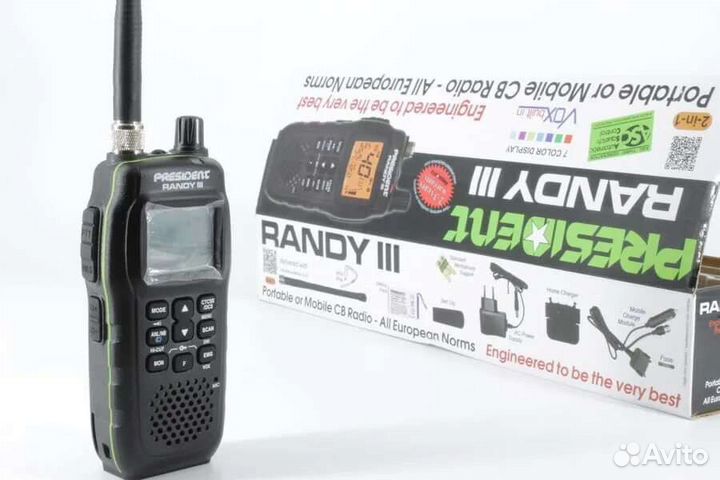Рация President randy III (Си-Би, 27 мгц)
