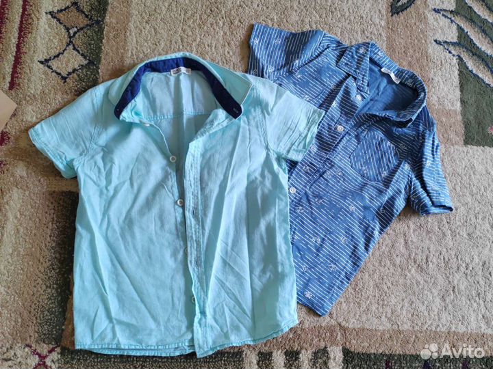 Рубашка на мальчика р 110-116