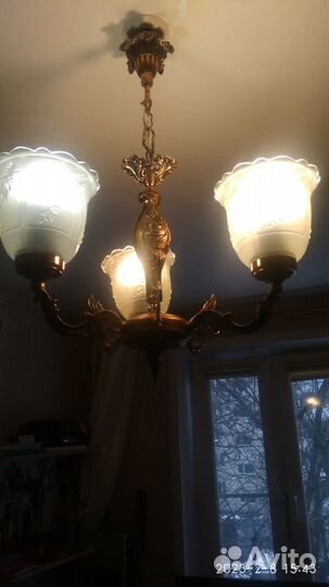 Люстра и бра СССР