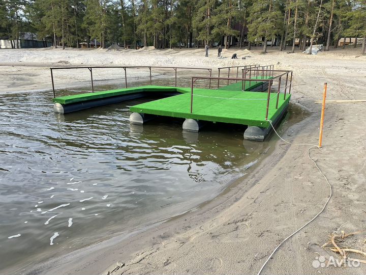 Понтон, пирс, паук, причал