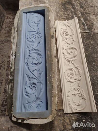 Формы для лепнины, гипсовых карнизов