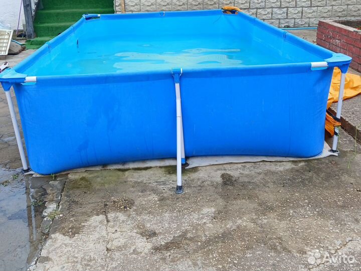 Каркасный бассейн bestway прямоугольный