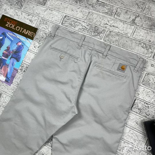 Брюки Carhartt Sid Pant x Gray jeans