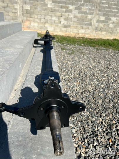 Балка передняя газель