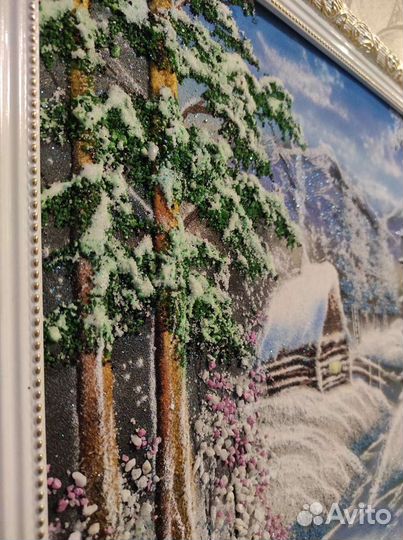 Картина из каменной крошки