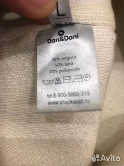 Шапка для девочки 56-58