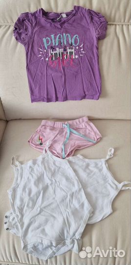 Вещи пакетом на девочку 92-98