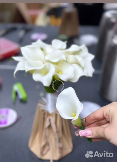 Свадебный букет букет невесты москва каллы