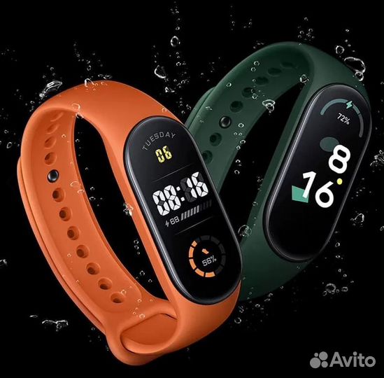 Фитнес-браслет Xiaomi Mi SMART Band 7 черный
