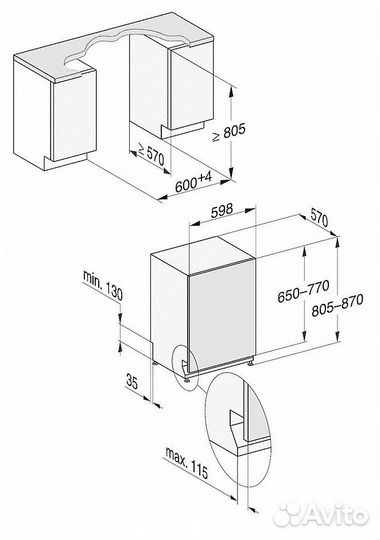 Посудомоечная машина Miele G 5072 SCVi EU